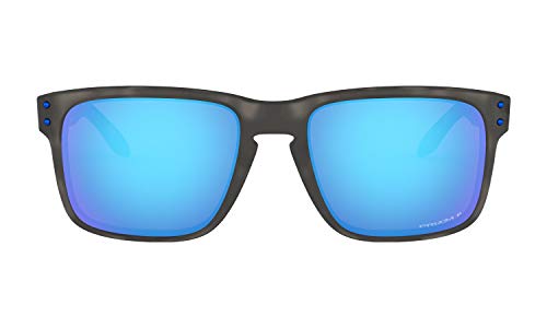 Oakley Holbrook Sunglasses Matte Black Tortoise with Prizm Sapphire Polarized Lens 57mm2
