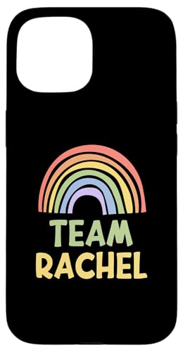 Happy Colorful Team Rachel Rainbow Pride Green Yellow スマホケース iPhone 15 用