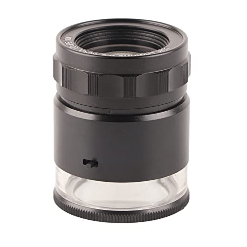 Lente dingrandimento Illuminata per Gioiellieri 28 Mm Scatola con 10 Monete X 6 Lenti usb