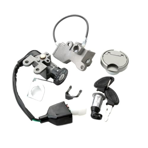 Juego de cerradura de interruptor de llave para reparar el encendido de motos 50cc 4 tiempos
