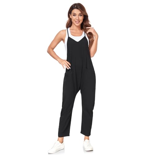 VUTRU Stylischer Damen Sommer Overall – Ärmelloser Jumpsuit mit...