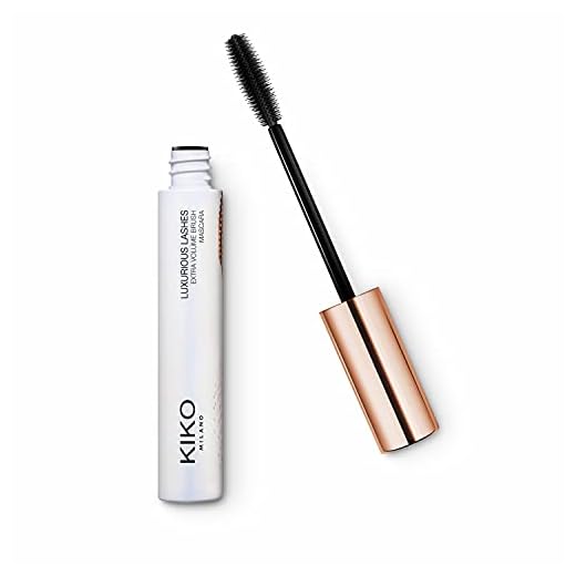 KIKO Milano Luxurious Lashes Extra Volume Brush Mascara | Mascara Für Maximales Volumen Und Schön Definierte Wimpern