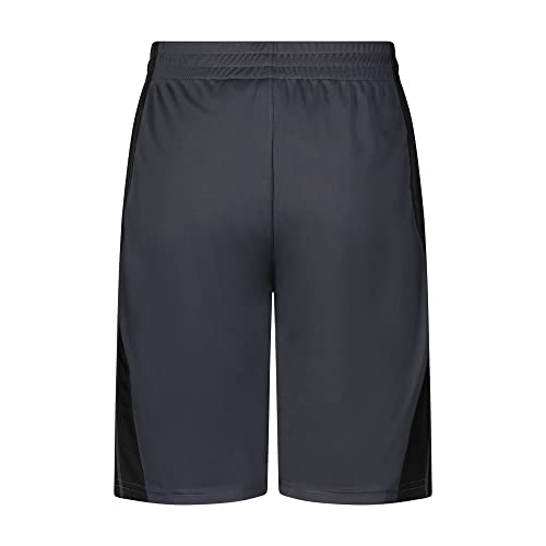 Puma Boys' Big Core Essential Athletic Shorts, Coal, Small #TOP1