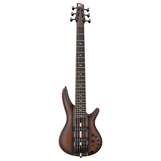 Ibanez Premium SR1356B 6-string Bass Guitar - Dual Mocha Burst Flat