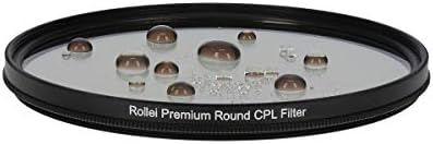Rollei Filtr okrągły Premium CPL 55 mm (1 stop) - filtr polaryzacyjny (filtr polaryzacyjny) z aluminiowym pierścieniem ze szkła Gorilla ze specjalną powłoką - rozmiar: 55 mm