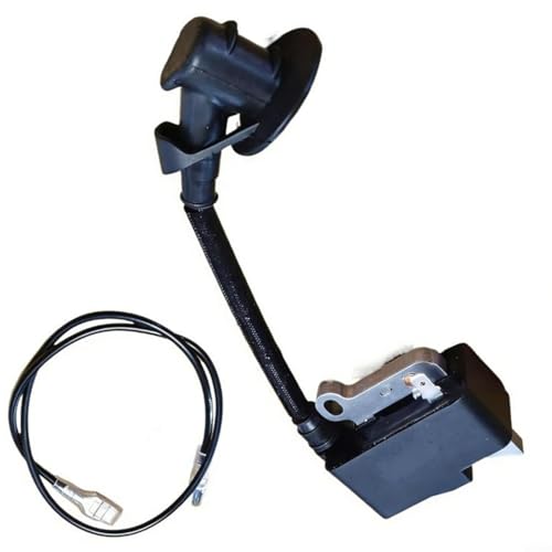 Alanmoship Bobina de encendido de alto voltaje 1130 400 1310 reemplazo del transformador compatible con motosierra MS170 MS180 diseño resistente a las vibraciones