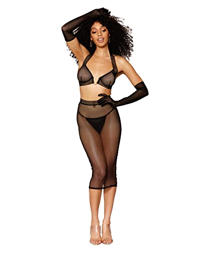 Chemise de nuit Dreamgirl jupe fluide pour vos soirées de détente et nuits d'été élégantes