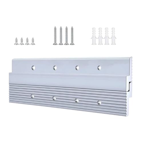 Image of Cleat Picture Hanger 6 Pcs Hardware Kit for Hanging Plywood Picture Hooks, Wall Bracket Hardware Kit Aluminum Z Bar Hangers