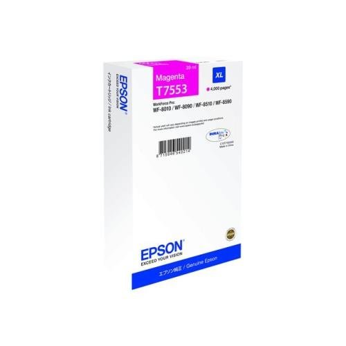 Cartouche Epson T7553 magenta pour éviter les pannes sur WF-R8590