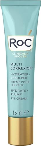 RoC - Multi Correxion Hydrate + Plump Eye Cream - 3-in-1 Formula - Fine Lines Reduction, Eye Contour Firming & Under-Eye Puffiness - Hyaluronic Acid & Caffeine - 15 ml - Image 2