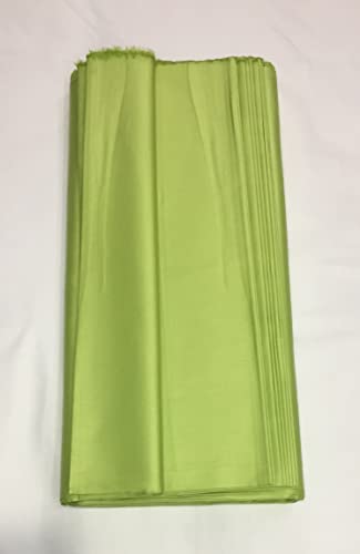 Image of BKRKJ Women's Cotton Silk Unstitched Fabric by Meter for Sewing Suit Salwar Chudidar Patiyala Shirt Kameez Blouse Kurta Pyjama Pathani jam Glace (5 Meter, Light Parrot Green)