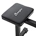 Soozier Adjustable Seated Calf Raise Machine, Leg Machines Home Gym, for Calf, Waist, Arm Training