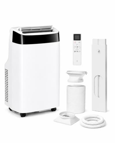 Image of 14000 BTU Portable Air Conditioners, Remote Control, 4-in-1 Quiet AC Unit, 3 Speeds, 24H Timer, Cools Room up to 700 Sq.Ft, Multi-Function Modes, Smart Control Panel