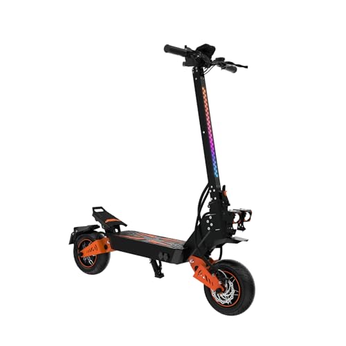 VELOFLOW Patinete Eléctrico Todoterreno | Motor de 250W, Velocidad máxima 25 km/h, neumáticos Todoterreno 11 Pulgadas, autonomía 65-75 km, amortiguación de balancín Delantera y Trasera, IP55