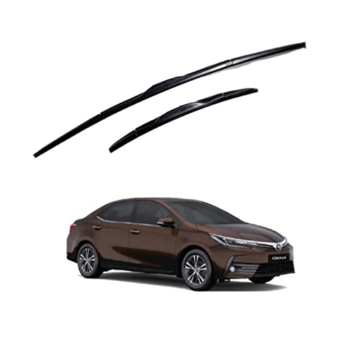 Image of Oshotto Frameless (O.E.M Type) Wiper Blades Compatible with Toyota Altis(26 inch /14 inch)