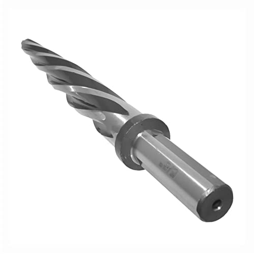 hzexun Spiralflötenreibahle Brückenreibahle Bau-Reibahle Bohrreibahlen-Werkzeugsatz 9,5mm 12,7mm 15,9mm 19mm M2 HSS Auto-Reibahle Konische Ausrichtungsreibahle Bohrer-Einspann-Stahl-Reibahlen