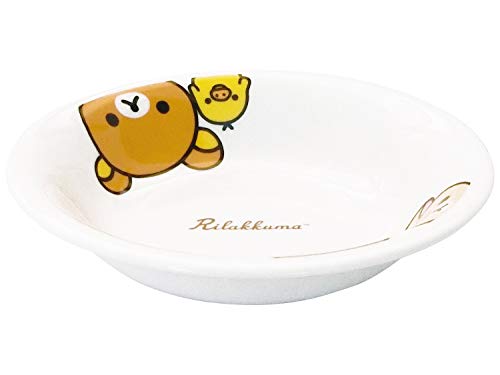 「 リラックマ 」 ハッピーライフ フルーツ皿(深 皿) 直径15cm 子供用 食器 白 362103
