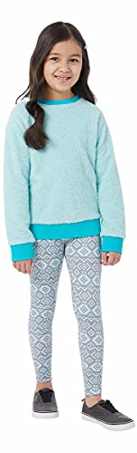 Image of 32 Degrees Heat Girls 2 Piece Sherpa Top & Leggings Set