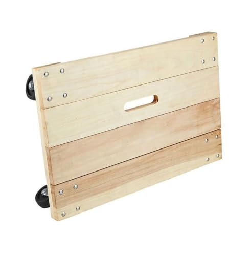 Zeluga 24-372 24in. x 16in. 1000 lb. Capacity Hardwood Solid Deck Dolly - Thumbnail 2