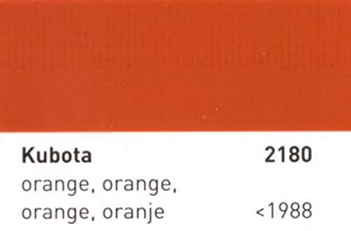 Kramp Kubota Paint Orange 2180 According to Year 1998 Resin Agricultural Machine Paint 1L