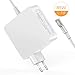 Produktbild TechDot Macbook Pro Ladekabel 85W MagSafe 1 L Macbook Pro Ladegerät Power Adapter Netzteil kompatibel mit Apple 15" Zoll und 17" Zoll MacBook Pro - 2010, 2011, 2012, 2011 A1286 A1226 A1229 A1175 A1222