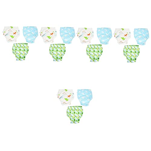 Healifty 15 Piezas Para Prendas De Vestir Pantalón Lavable Reutilizable Bebé Bebés Natación Piscina Infantil Suministros Xl Cómodos Pantalones Elásticos Pañal Playa Nadar Ropa Interior