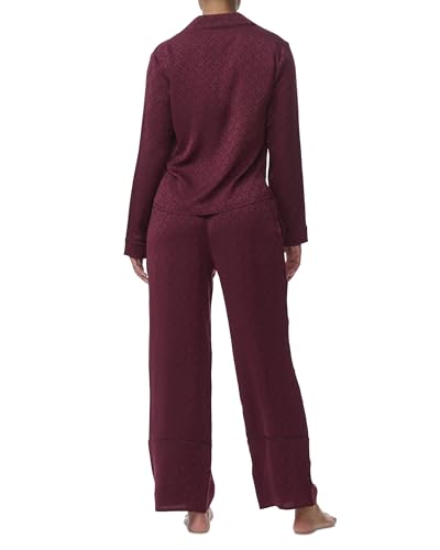 Tommy Hilfiger Women's Notch Top & Long Pant 2 Piece Pajama Set4