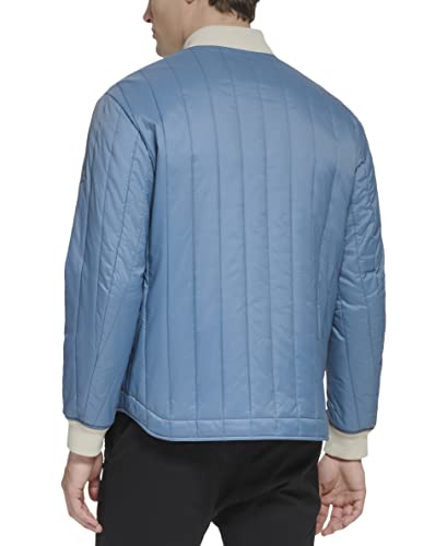 Image of DOCKERS Men's Channel Quilted Open Bottom Bomber Jacket