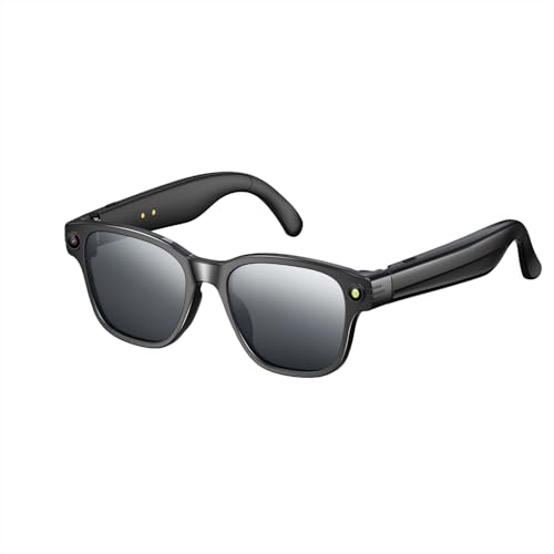 AI Smart Glasses | Ultra-Light 41.8g Design | 8MP Anti-Shake Camera & 1200P Video | Bluetooth 5.4 | Real-Time Translation | Voice Assistant | Magnetic Charging