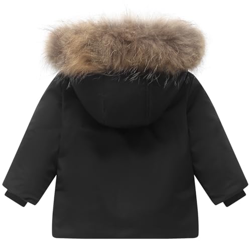 Baby Boys Winter Puffer Jacket Toddler Girl With Hood Coat Kid Thick Outerwear2