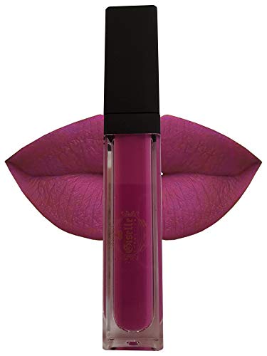 Matte Liquid Lipstick #08 Orchid Petal Lip Stain Long Lasting Velvety Rich Matte