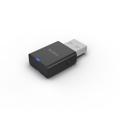 Yealink USB Wireless DECT Adapter,Connects WH62/WH63 Portable Wireless Computer Headset