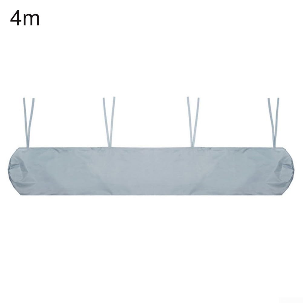Auvent de protection pour terrasse, auvent de terrasse extérieur imperméable pour jardin pour abri solaire (4 m)