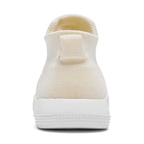 Image of Eashi Baby Boy Girl Non-Skid Indoor Infant Walking Shoes Breathable Warm Elastic Sock Shoes with Memory Sole Protect Toes Outdoor Sneakers