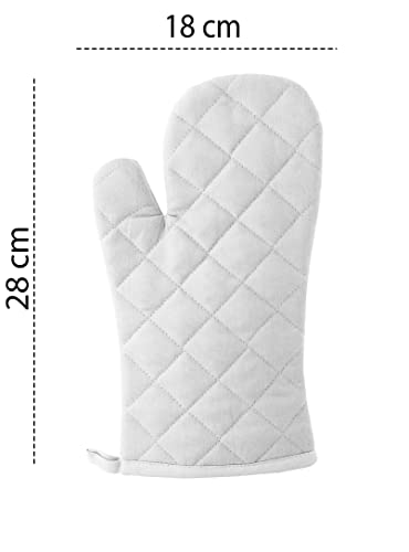 Image of Oasis Home Cotton Shell with Inner Polyester Printed Glove Set - Print Black Stripe (Pack of 2)