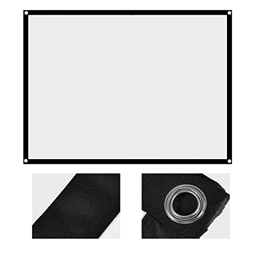 Pantalla de proyección portátil plegable 72 pulgadas 4:3 miniatura 5