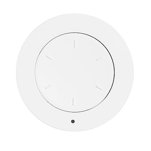 Botón de control remoto inalámbrico, botón inteligente, interruptor de escenario, interruptor de atenuación de escenario para el hogar inteligente, color blanco