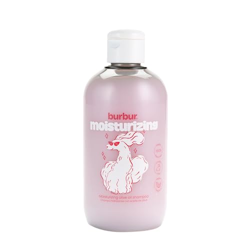BURBUR - Burbur Moisturizing, Champú para Mascotas | 400 ML | Champú Vegano para Perros y Gatos |...