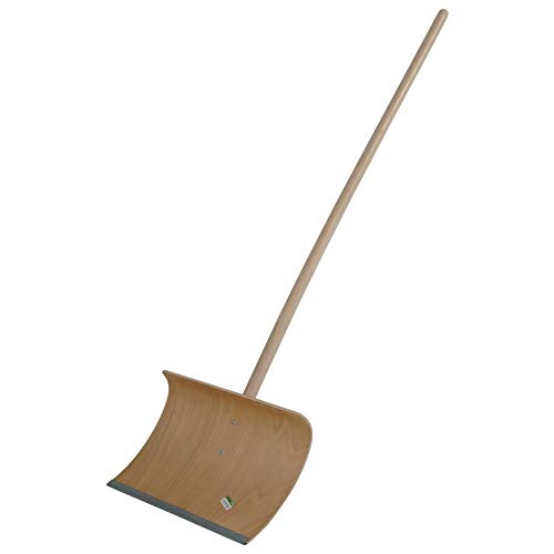 Pala da neve in legno 55 x 35 cm, bordo in