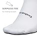 Feetures High Performance Max Cushion Quarter Sock for Women & Men - Moisture-Wicking Athletic Socks - Old White - S (1 Pair)