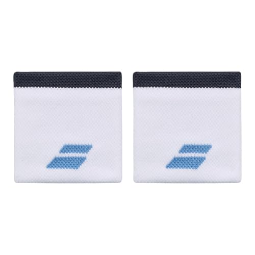 MUÑEQUERA BABOLAT Logo Blanco