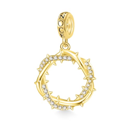 Collar GNOCE Corona de Espinas de plata S925, una joya personalizada llena de significado
