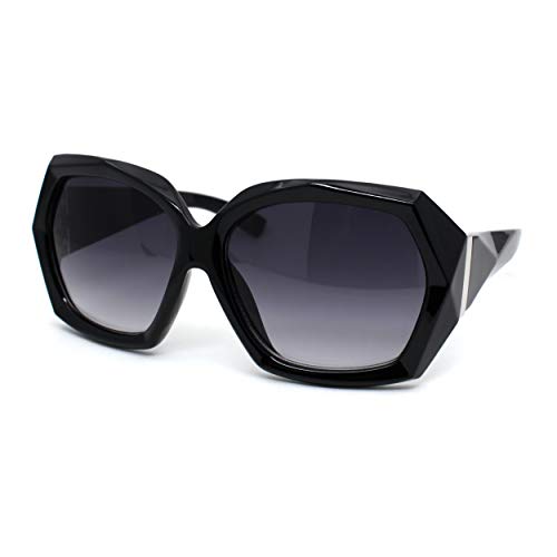 Womens Rock Candy Thick Plastic Butterfly Mod Sunglasses - Main Image
