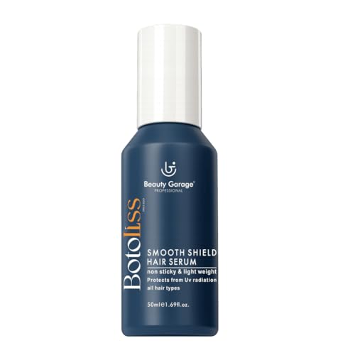 Image of Beauty Garage Botoliss Hair Serum for Men & Women | 50ml Smooth Shield Hair Serum | Frizz Control & Moisturizing Serum for Dry, Frizzy, Curly & Wavy Hair