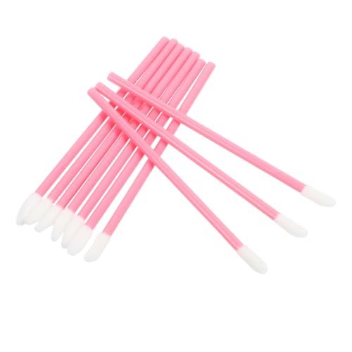 PACKOVE 100Pcs Lip Gloss Brush Portable Lip Applicators for Makeup for Lipstick Lip Gloss Eyeliner and Eyebrow Application Travel Friendly Stylish Design