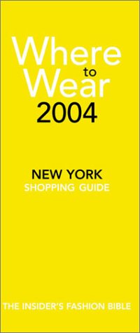 Image of Where to Wear New York