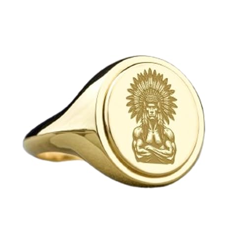 Bague chef indigène argent 925 pour affirmer un style affirmé