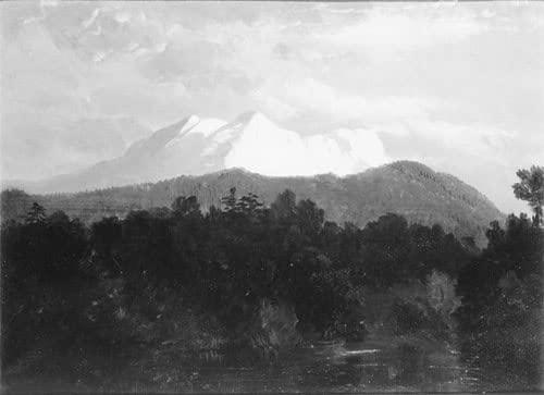 Peinture murale de montagne McDougal Hart, tableau abstrait 60x90cm pour du00e9coration u00e9lu00e9gante