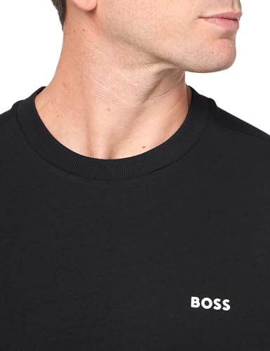 BOSS Men's Contrast Logo Cotton Stretch T-Shirt