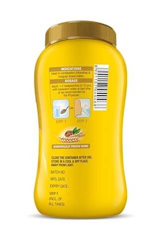 Softovac-SF Isabgol Bowel Regulator Powder 450g, Effectively Relieves Constipation and Bloating, Helps in Gastric Problems, Enhances Healthy Digestion and Gut, Ideal for Adults, Sugar Free